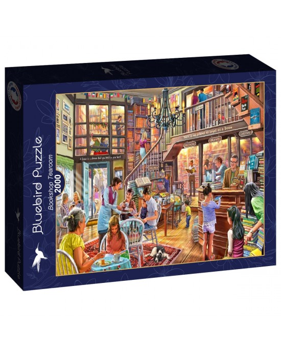 2000 κομμάτια BOOKSHOP TEAROOM
