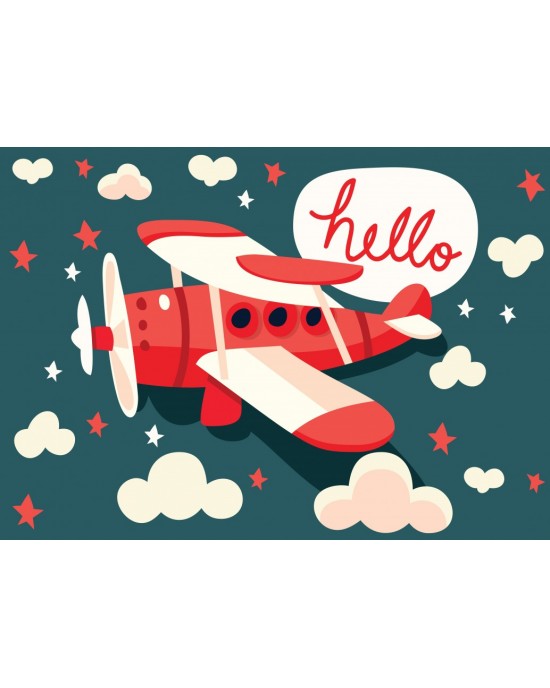 24 μεγάλα κομμάτια HELLO IN THE SKY