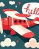 24 μεγάλα κομμάτια HELLO IN THE SKY