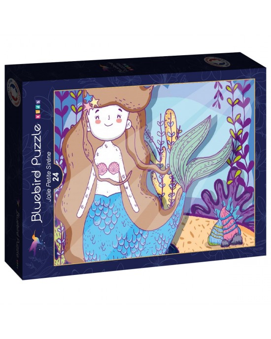 24 μεγάλα κομμάτια LITTLE BEAUTIFUL MERMAID