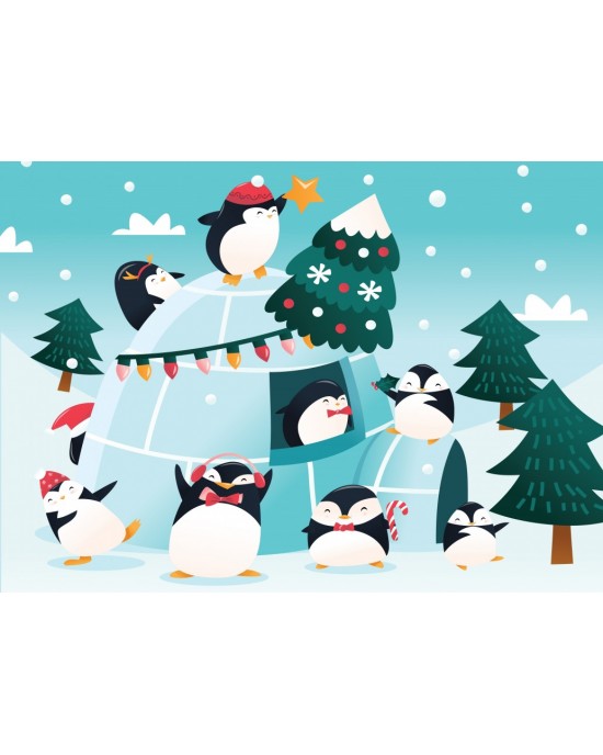 48 κομμάτια THE IGLOOS OF THE PENGUINS