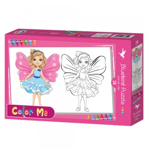 24 μεγάλα κομμάτια COLOR ME - FAIRY