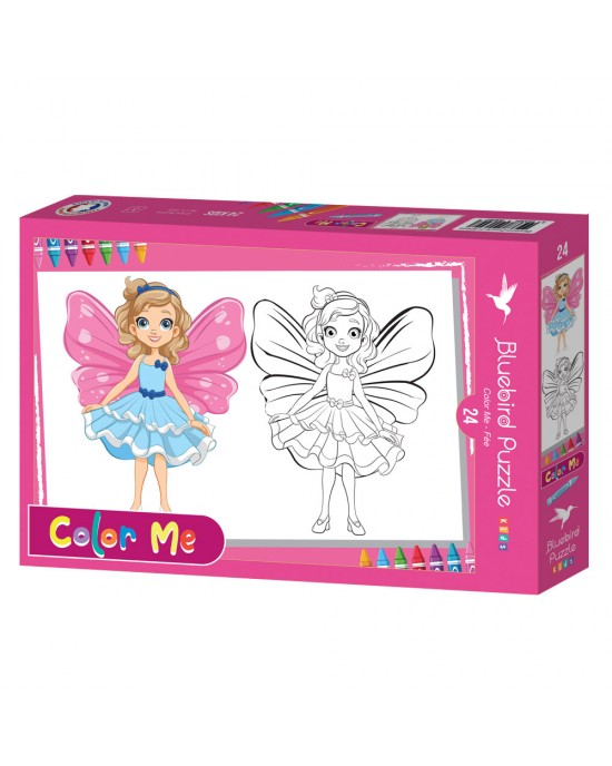 24 μεγάλα κομμάτια COLOR ME - FAIRY