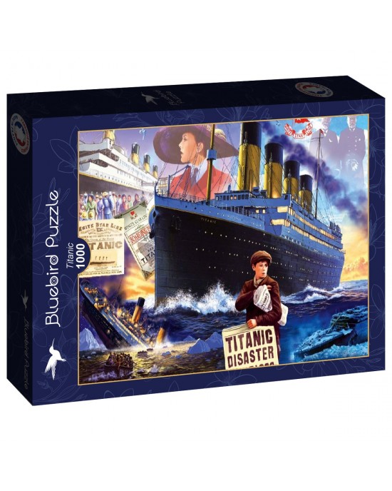 1000 κομμάτια TITANIC