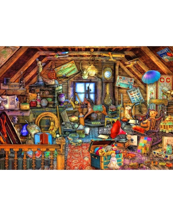 1500 κομμάτια HIDDEN OBJECT ATTIC