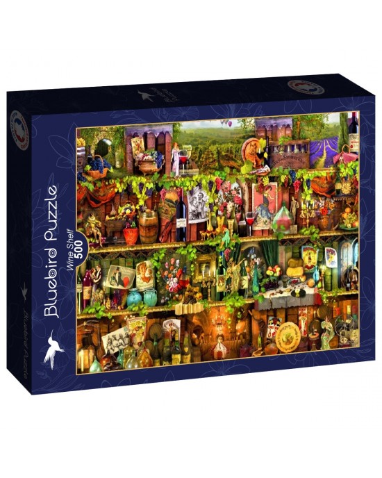 500 κομμάτια WINE SHELF