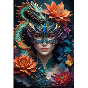 1000 κομμάτια LADY WITH A DRAGON