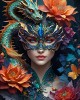1000 κομμάτια LADY WITH A DRAGON