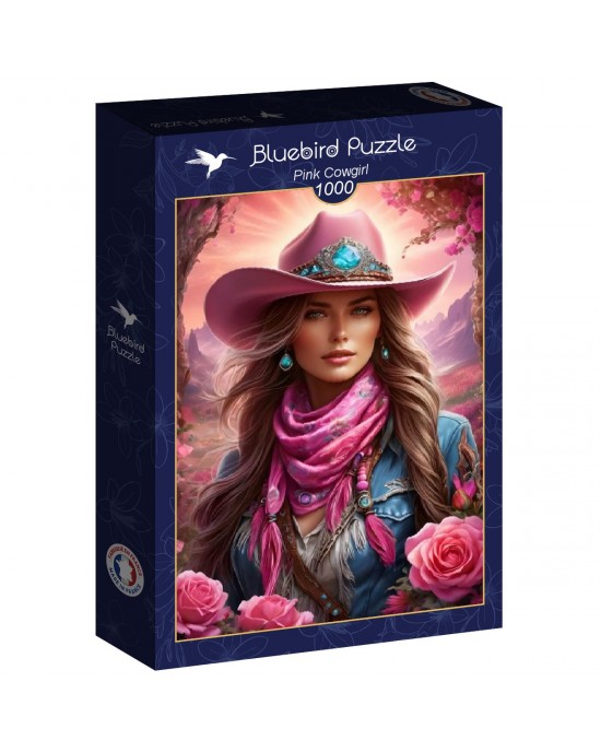 1000 κομμάτια PINK COWGIRL