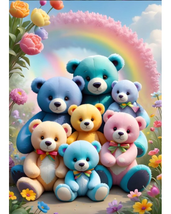 300 κομμάτια TEADY BEARS