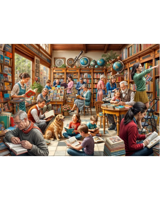 2000 κομμάτια BOOKSTORE