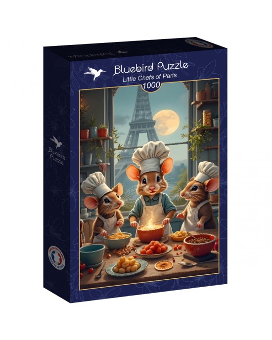 1000 κομμάτια LITTLE CHEFS OF PARIS