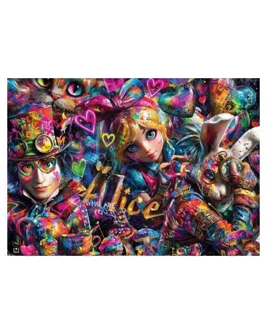 2000 κομμάτια ALICE IN GRAFFITILAND