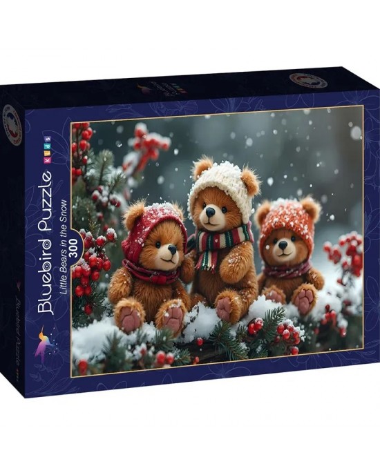300 κομμάτια LITTLE BEARS IN THE SNOW