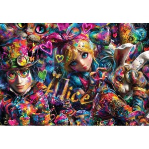 1000 κομμάτια ALICE IN GRAFFITILAND