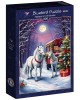300 κομμάτια HORSES AT CHRISTMAS