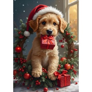 300 κομμάτια SANTA'S PUPPY