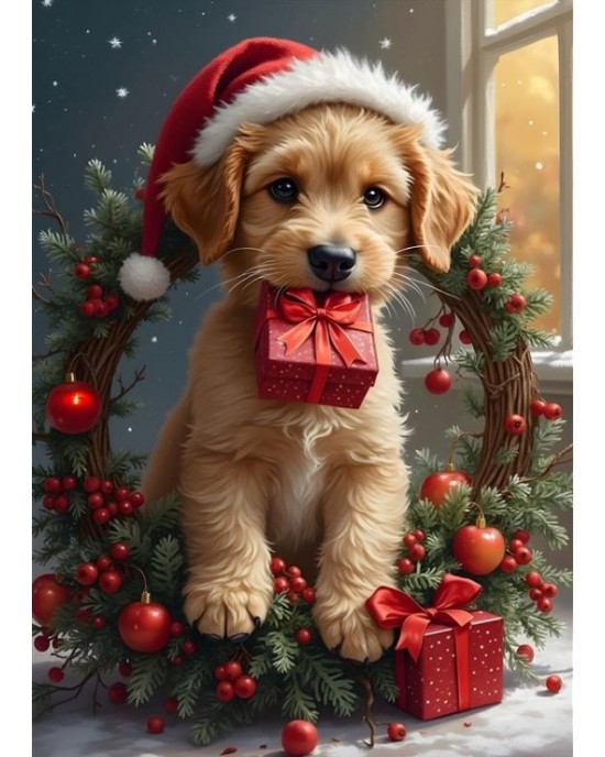 300 κομμάτια SANTA'S PUPPY