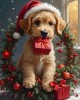 300 κομμάτια SANTA'S PUPPY
