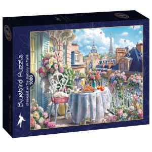 1000 κομμάτια BREAKFAST ON THE BALCONY IN PARIS