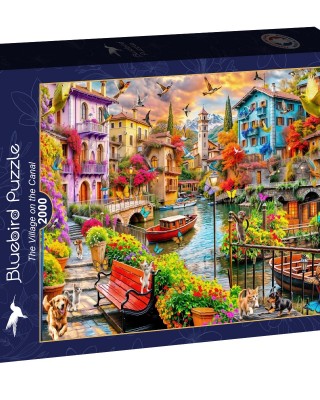 2000 κομμάτια THE VILLAGE ON THE CANAL