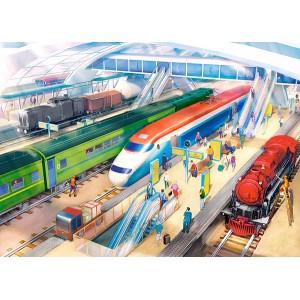 180  κομμάτια TRAIN STATION