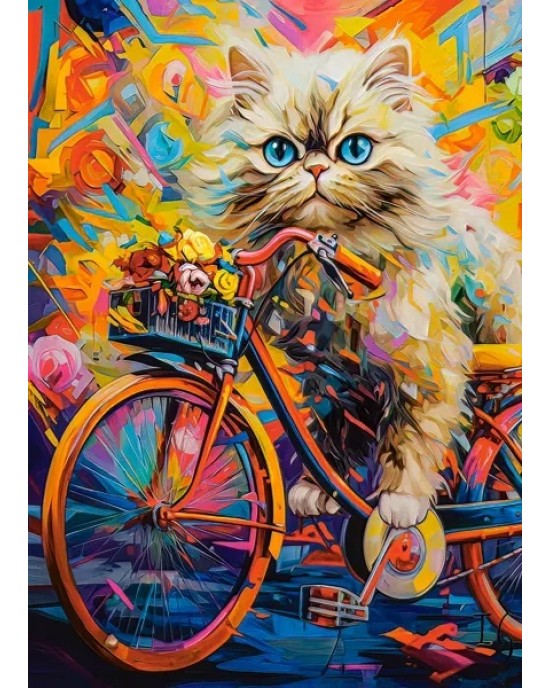 180  κομμάτια KITTEN'S FLORAL RIDE