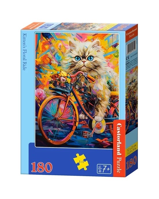 180  κομμάτια KITTEN'S FLORAL RIDE