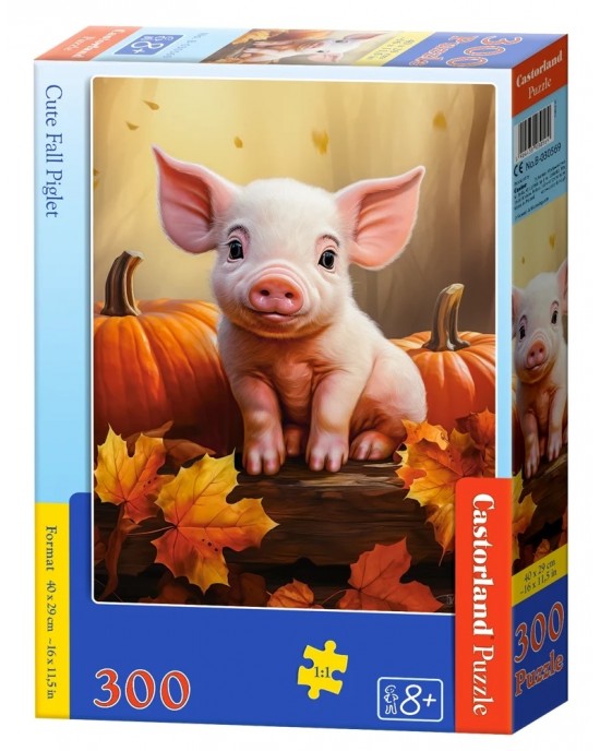 300 κομμάτια CUTE FALL PIGLET