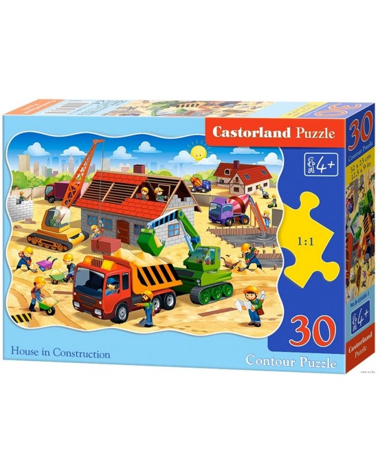 30 κομμάτια HOUSE IN CONSTRUCTION