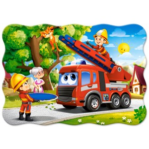 30 κομμάτια FIREFIGHTERS TO THE RESCUE