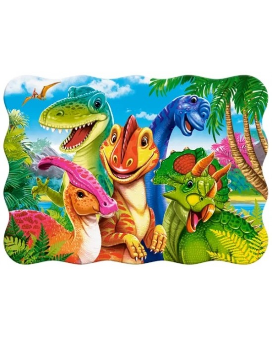 30 κομμάτια DINOSAURS SELFIE