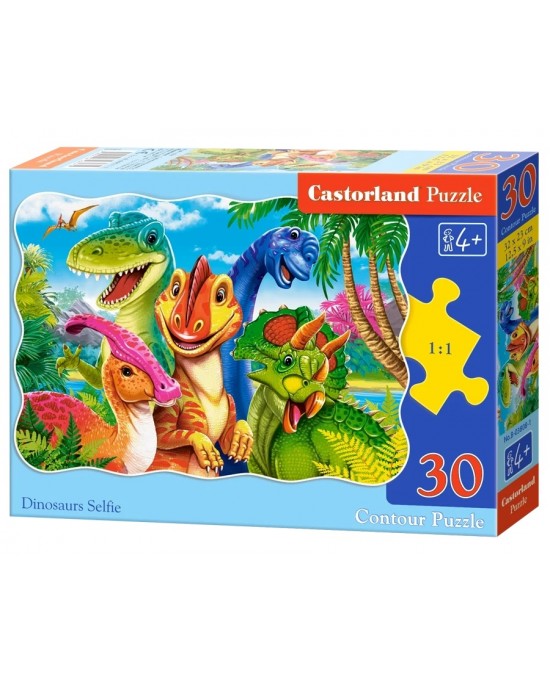 30 κομμάτια DINOSAURS SELFIE