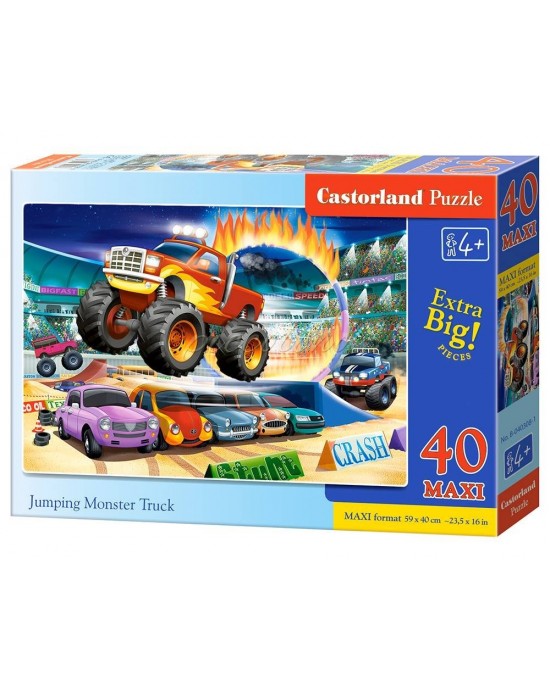 40 μεγάλα κομμάτια JUMPING MONSTER TRUCK