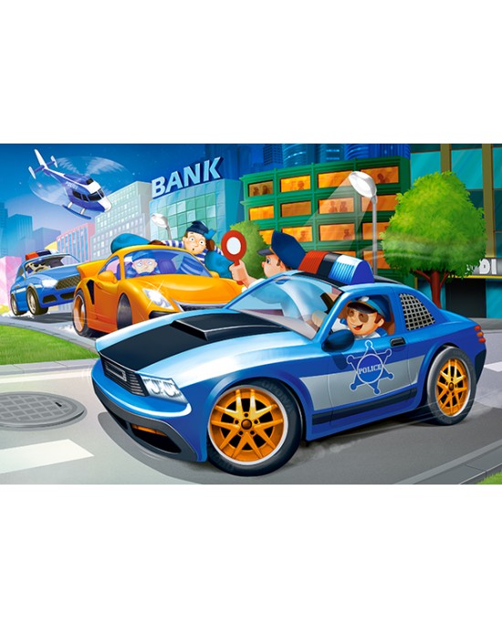 40 μεγάλα κομμάτια POLICE CHASE