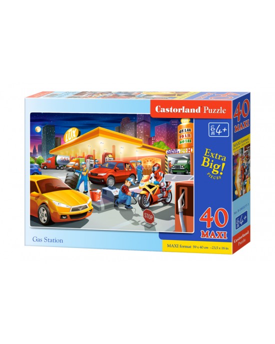 40 μεγάλα κομμάτια GAS STATION