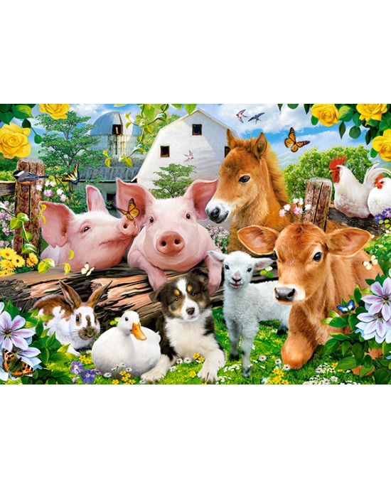 60 κομμάτια FARM FRIENDS