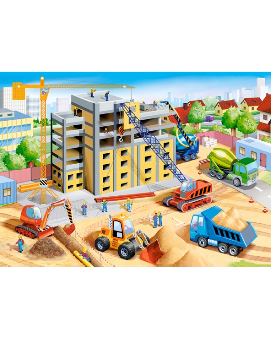 60 κομμάτια BIG CONSTRUCTION SITE