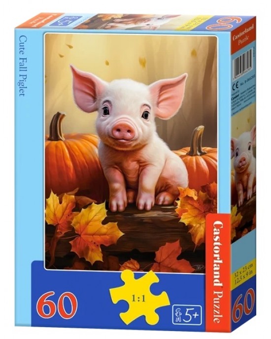 60 κομμάτια CUTE FALL PIGLET
