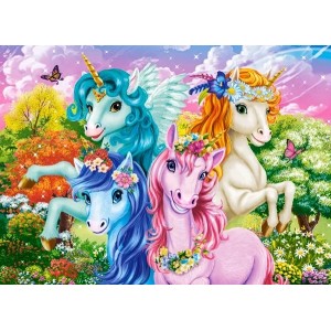 70 κομμάτια CUTE UNICORNS SELFIE