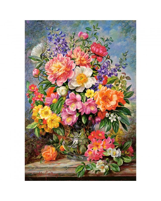 1000 κομμάτια JUNE FLOWERS IN RADIANCE