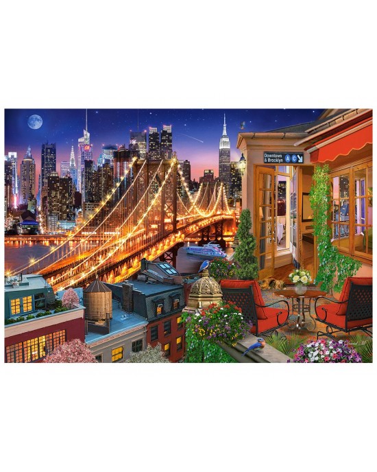 1000 κομμάτια BROOKLYN BRIDGE LIGHTS