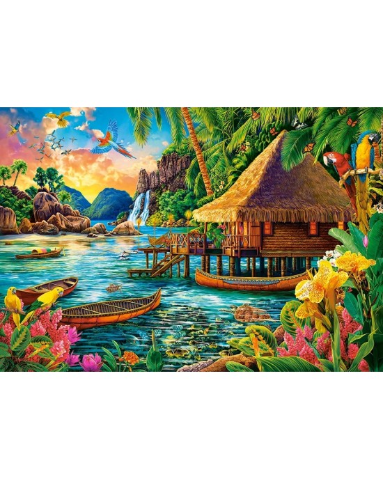 1000 κομμάτια TROPICAL ISLAND