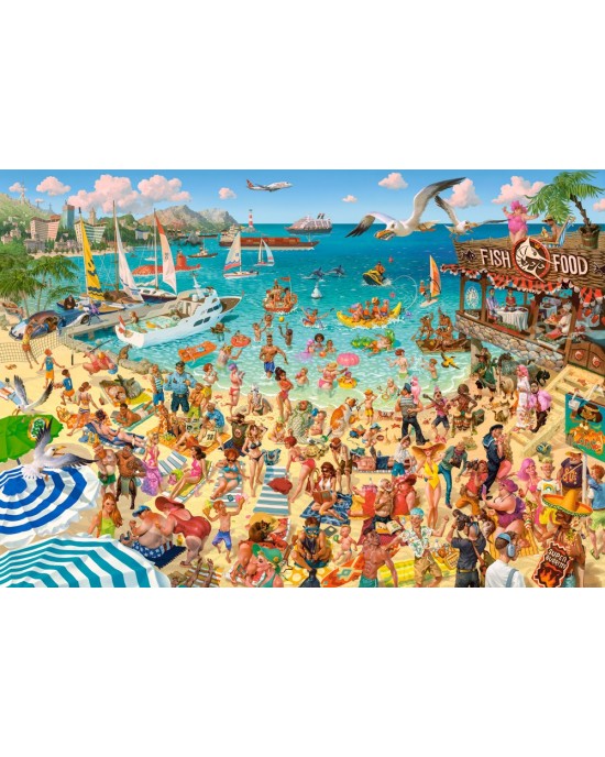 1000 κομμάτια FUN BY THE SEA
