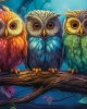 1000 κομμάτια THREE LITTLE OWLS