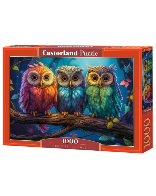 1000 κομμάτια THREE LITTLE OWLS