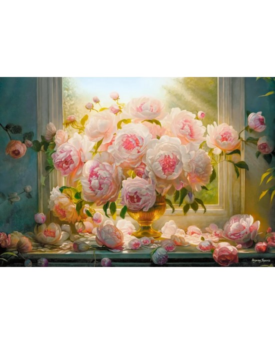 1000 κομμάτια HOT SUMMER PEONIES