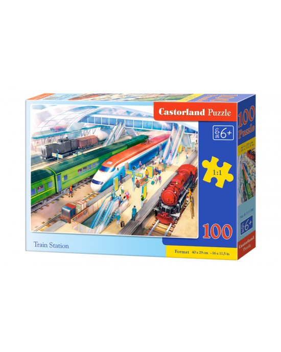 100 κομμάτια TRAIN STATION