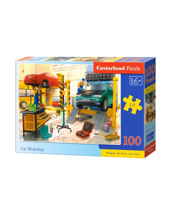 100 κομμάτια CAR WORKSHOP