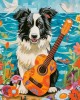 100 κομμάτια COLLIE, GUITAR AND THE SEA